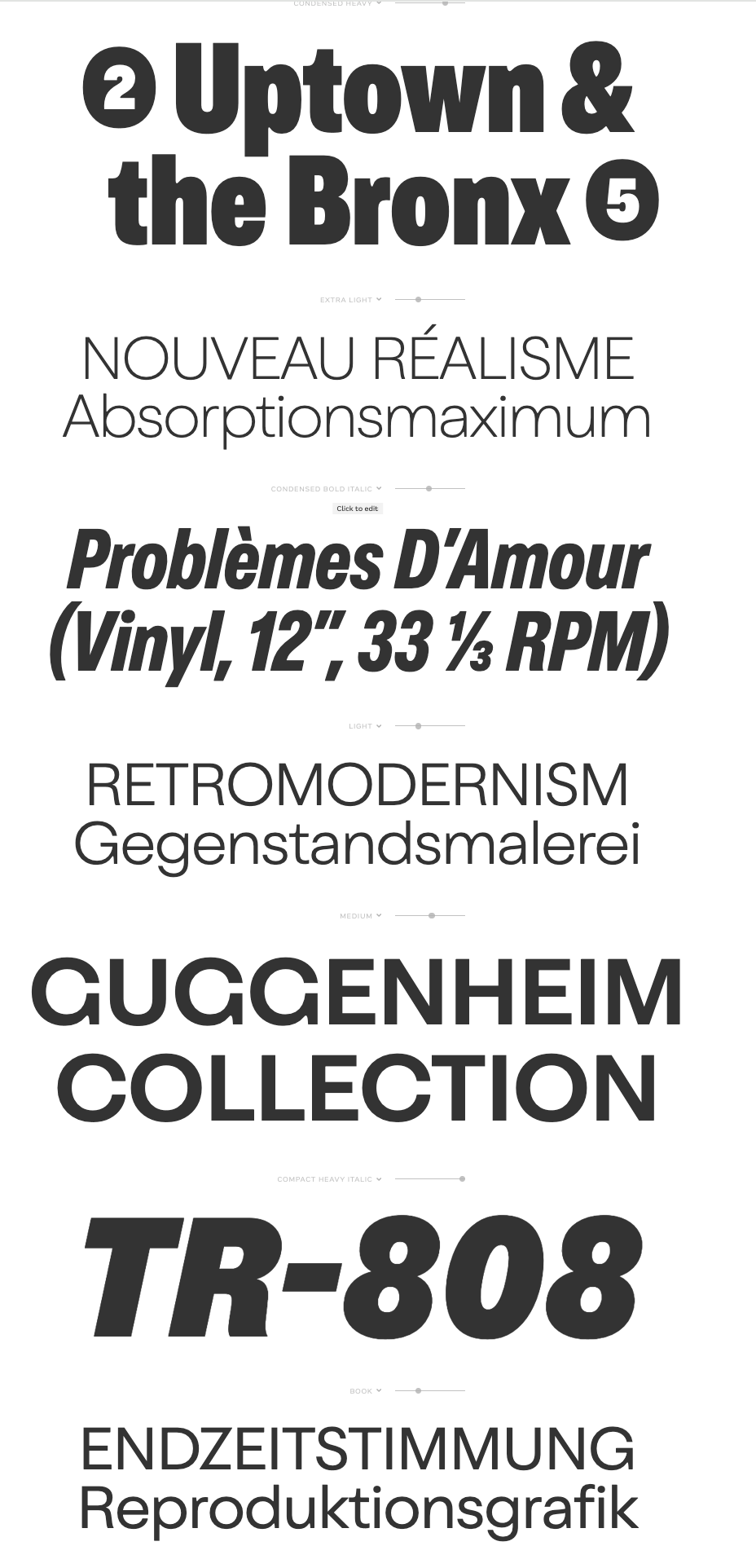 Oldschool Grotesk