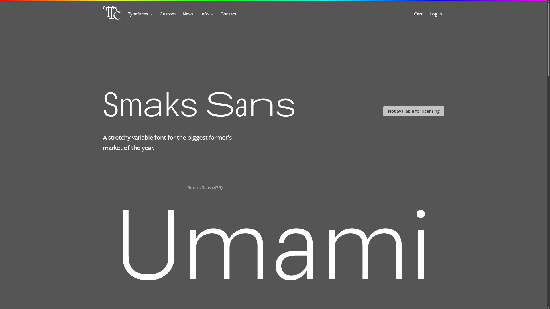 Smaks Sans
